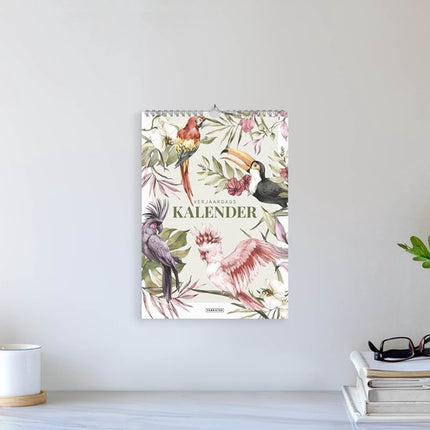 Fabrikten Verjaardagskalender compact Tropisch A5