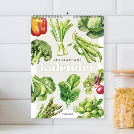 Fabrikten Verjaardagskalender Verdure A4