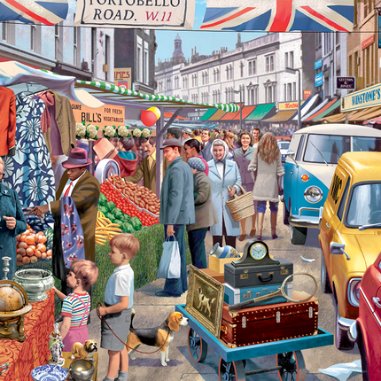 Falcon Portobello Road Market Puzzel 1000 stukjes