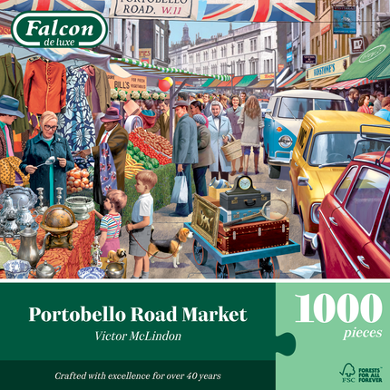Falcon Portobello Road Market Puzzel 1000 stukjes