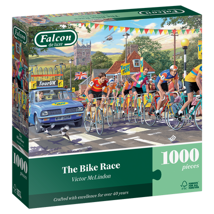 Falcon The Bike Race Puzzel 1000 stukjes