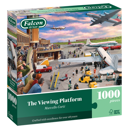 Falcon The Viewing Platform Puzzel 1000 stukjes
