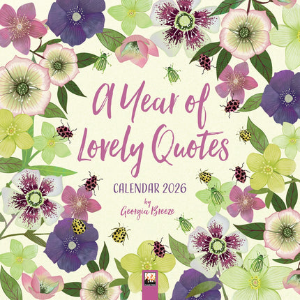 Flame Tree A Year of Lovely Quotes Kalender 2026