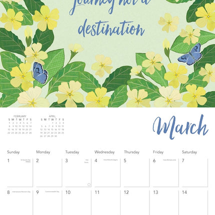 Flame Tree A Year of Lovely Quotes Kalender 2026