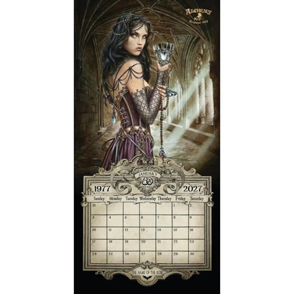 Flame Tree Alchemy Dead Of Night Kalender 2027