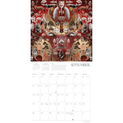 Flame Tree André Sanchez, Elements of Life Kalender 2027