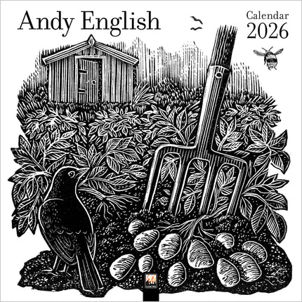 Flame Tree Andy English Kalender 2026
