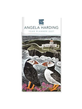 Flame Tree Angela Harding Puffins on Fair Isle Pocket Jaaragenda 2027