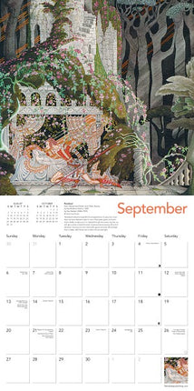 Flame Tree Art Deco Fairytales Kalender 2027