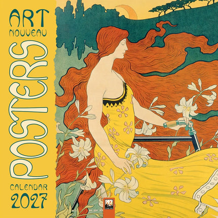 Flame Tree Art Nouveau Posters Kalender 2027