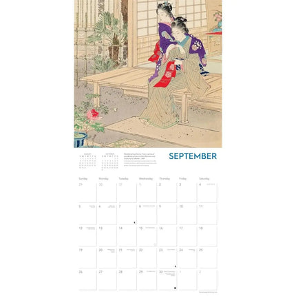 Flame Tree Ashmolean Museum, Japanese Art Kalender 2027