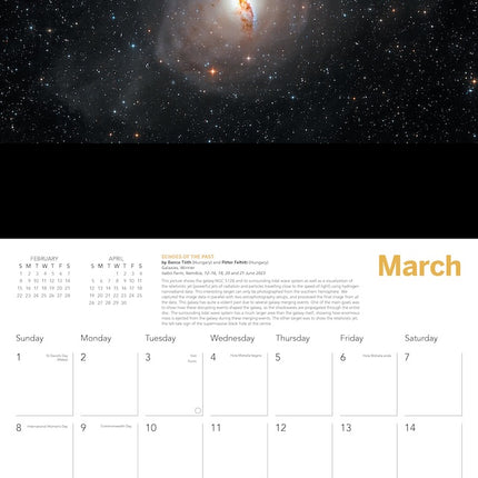 Flame Tree Astronomy Photographer Kalender 2026