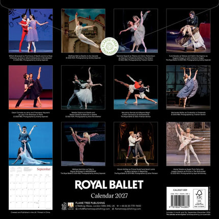 Flame Tree Ballet Kalender 2027