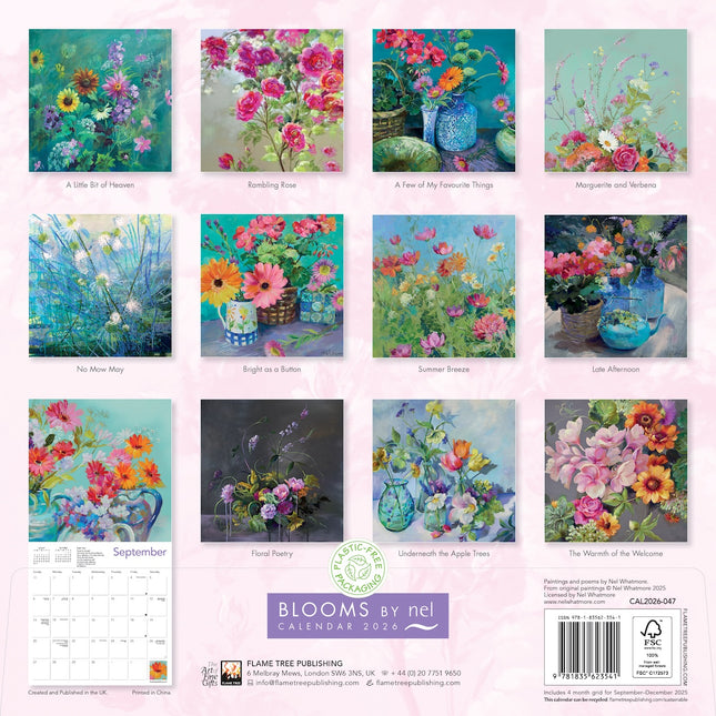 Flame Tree Blooms by Nel Whatmore Kalender 2026