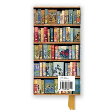 Flame Tree Bookshelves Slimline Pocketagenda 2027