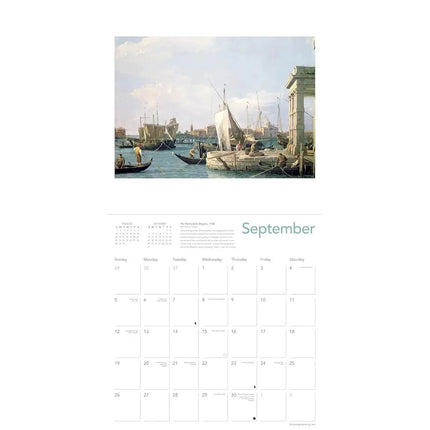 Flame Tree Canaletto in Venice Kalender 2027