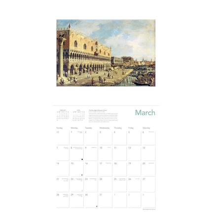 Flame Tree Canaletto in Venice Kalender 2027