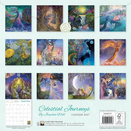 Flame Tree Celestial Journeys Kalender 2027