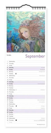 Flame Tree Celestial Journeys Slimline Kalender 2027