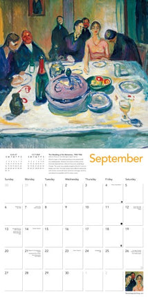 Flame Tree Edvard Munch Kalender 2026
