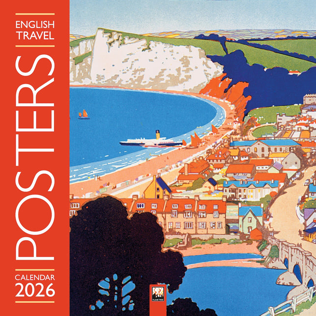 Flame Tree English Travel Posters Kalender 2026