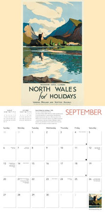 Flame Tree English Travel Posters Kalender 2026