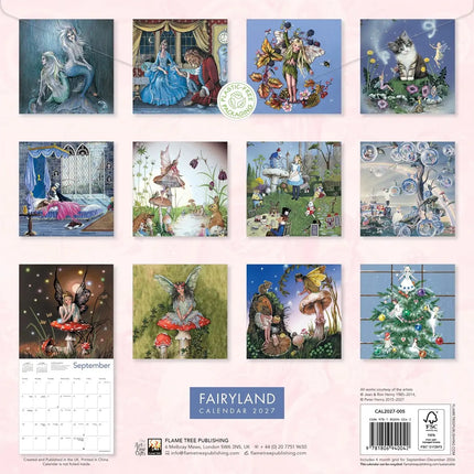 Flame Tree Fairyland Kalender 2027