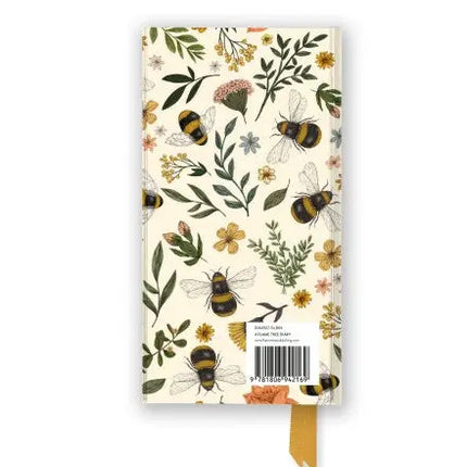Flame Tree Garden Bees Slimline Pocketagenda 2027