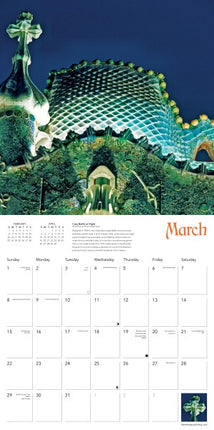 Flame Tree Gaudi Kalender 2026