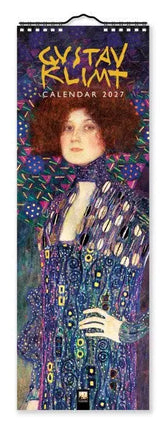 Flame Tree Gustav Klimt Slimline Kalender 2027