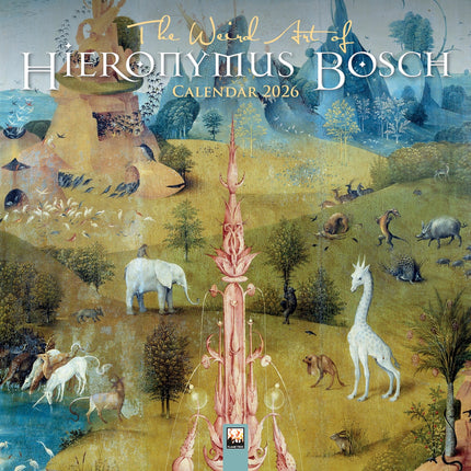 Flame Tree Hieronymus Bosch Kalender 2026