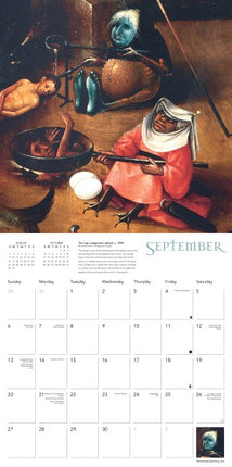 Flame Tree Hieronymus Bosch Kalender 2026