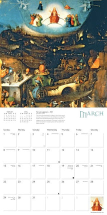 Flame Tree Hieronymus Bosch Kalender 2026