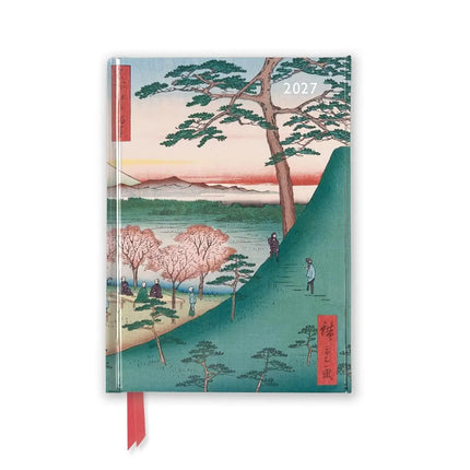 Flame Tree Hiroshige: Meguro Pocketagenda 2027