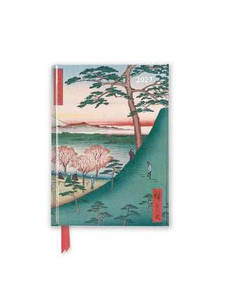 Flame Tree Hiroshige: Meguro Pocketagenda 2027