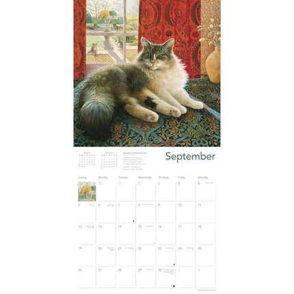 Flame Tree Ivory Cats Kalender 2027