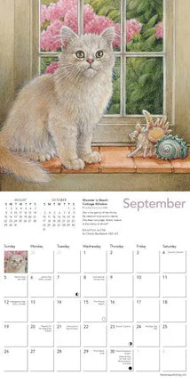 Flame Tree Ivory Cats Kalender 2027 Mini
