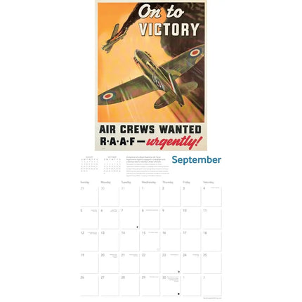 Flame Tree IWM Spitfires Kalender 2027
