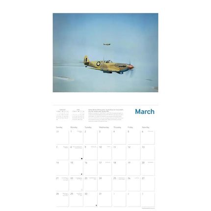 Flame Tree IWM Spitfires Kalender 2027