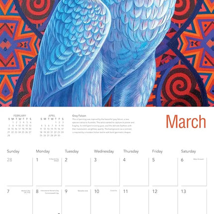 Flame Tree Jane Tattersfield Kalender 2027