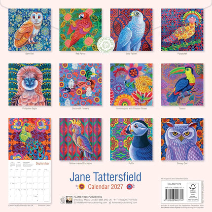 Flame Tree Jane Tattersfield Kalender 2027