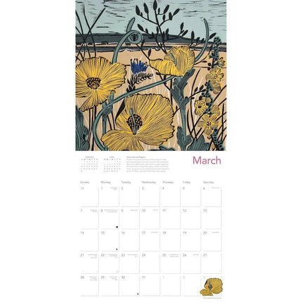 Flame Tree Kate Heiss Kalender 2027