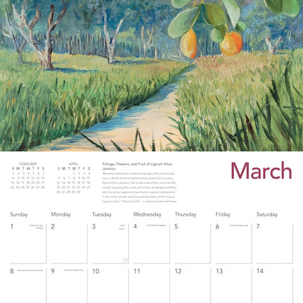 Flame Tree Kew Gardens: Exotic Plants Kalender 2026