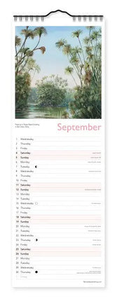 Flame Tree Kew Gardens Slimline Kalender 2027