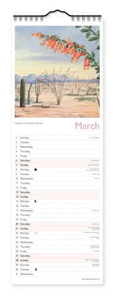 Flame Tree Kew Gardens Slimline Kalender 2027