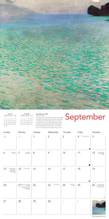 Flame Tree Klimt Landscapes Kalender 2026