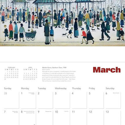 Flame Tree L S Lowry Kalender 2027