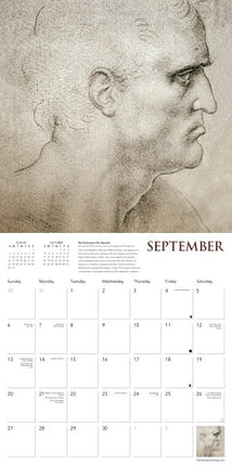 Flame Tree Leonardo da Vinci Kalender 2026