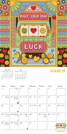 Flame Tree Let's Get Groovy Kalender 2027 Mini