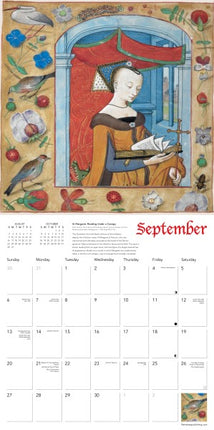 Flame Tree Medieval Manuscripts Kalender 2026